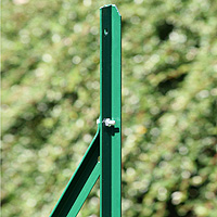 Zaunpfosten Zaunpfahl Pfosten für Maschendraht Drahtzaun Pfostenlänge 115 cm