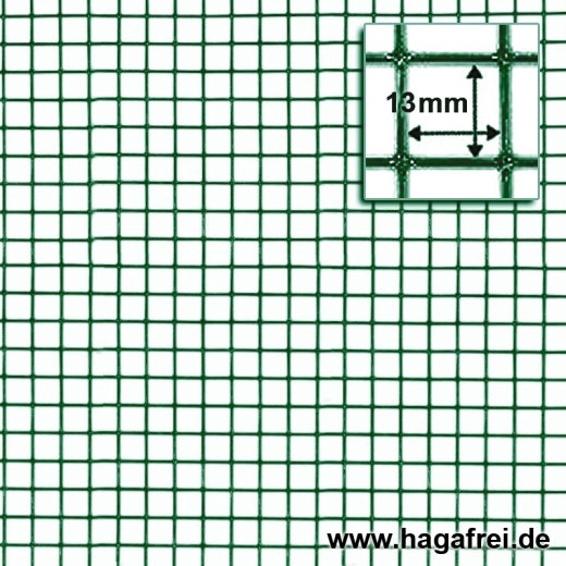 Punktgeschw. Gitter grün 13x13x1,1mm 5m Rollen