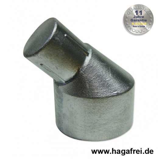 Pfostenabwinkelung Aluminium 60/42 mm