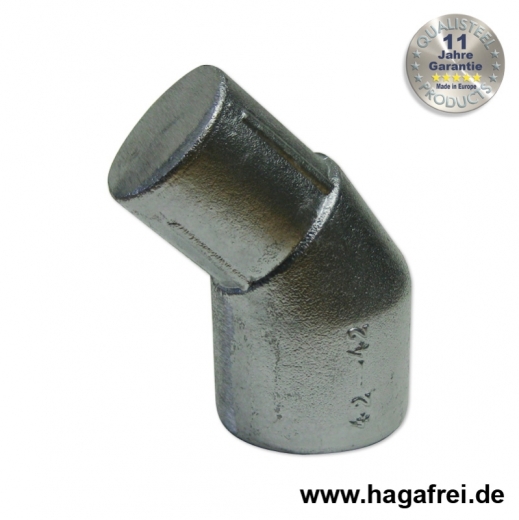 Pfostenabwinkelung Aluminium 42/42 mm