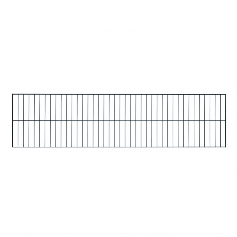 Rankgitter 0500 x 2000 mm verzinkt + anthrazitgrau RAL7016