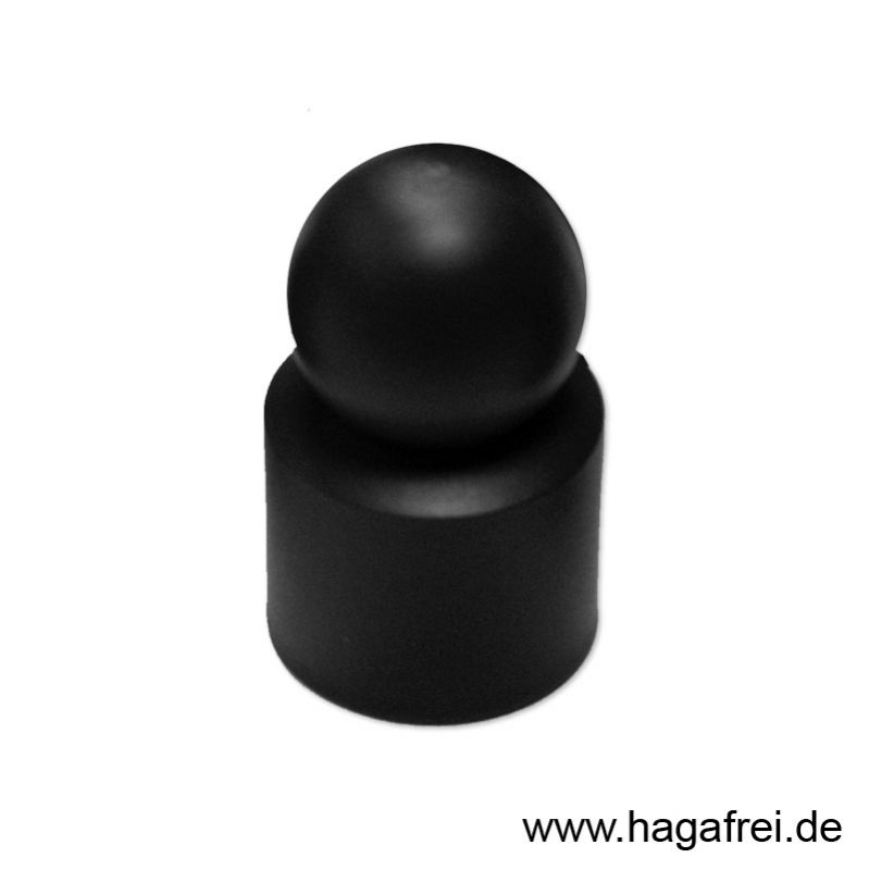 Kugelkappe Ø 34 mm grün oder schwarz