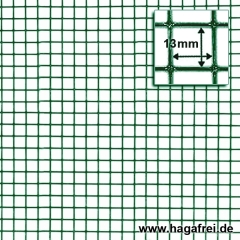 Punktgeschw. Gitter grün 13x13x1,1mm 5m Rollen