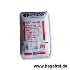 ESCO Qualitäts-Streusalz 25 Kg