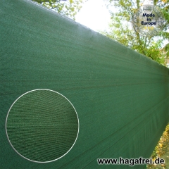 Sichtschutznetz 230 gr/m² grün 25m Rollen
